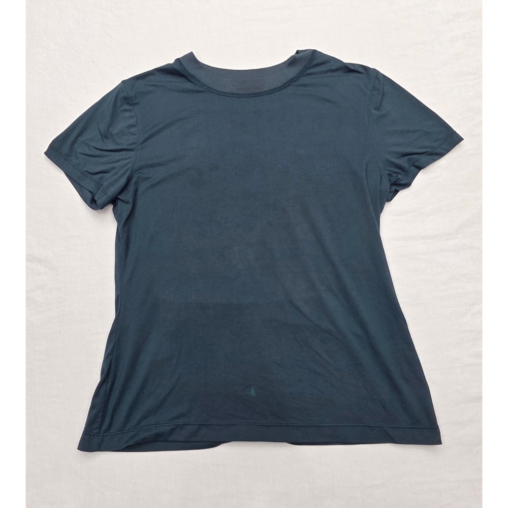 7DIAMONDS CORE‎ Womens Short Sleeve Performance Tee Shirt Teal Large